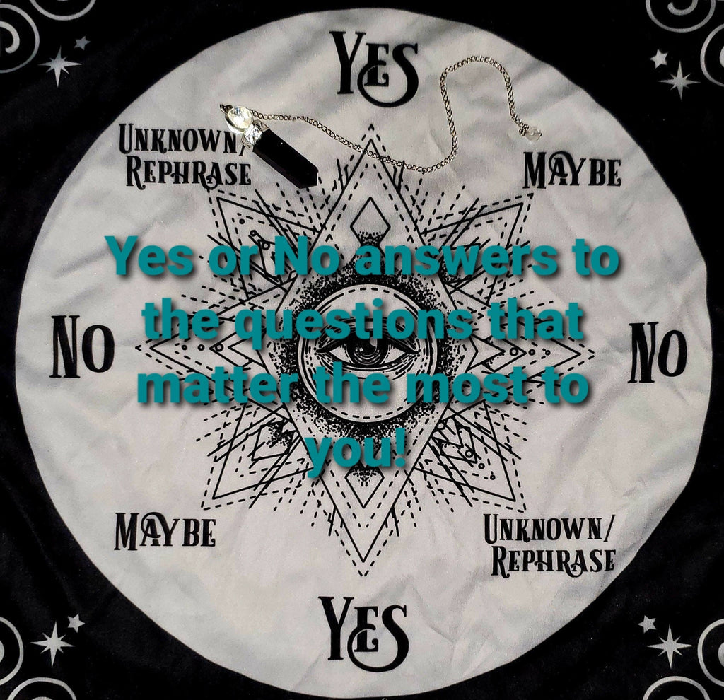 One Question Pendulum Reading: Yes/No Answer (24 Hour Response)
