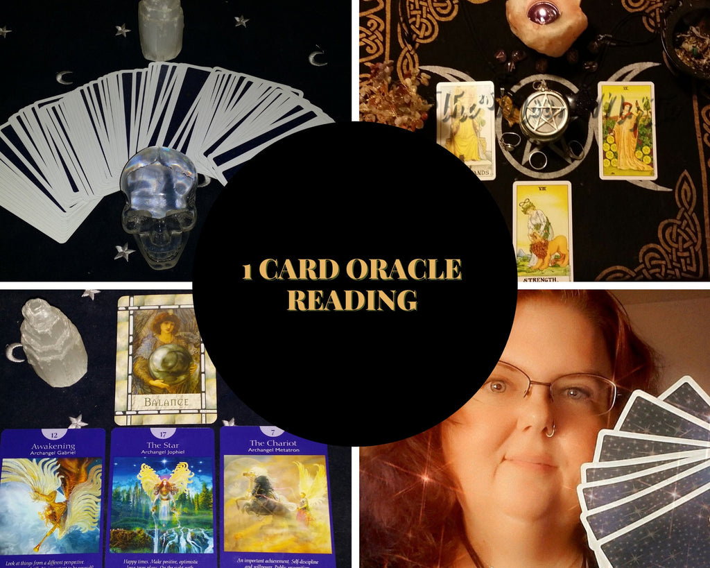 Detailed 1 Card Tarot/Oracle Reading: Personalized Guidance