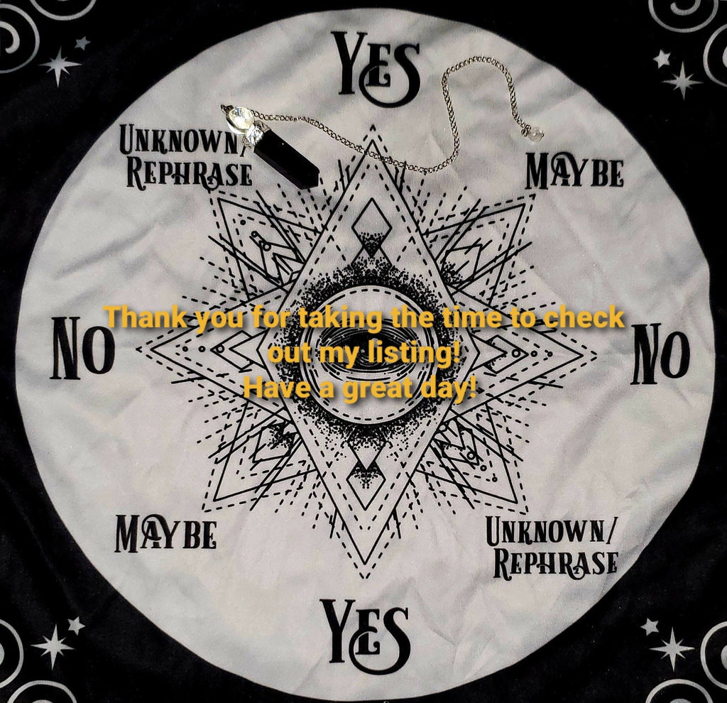One Question Pendulum Reading: Yes/No Answer (24 Hour Response)