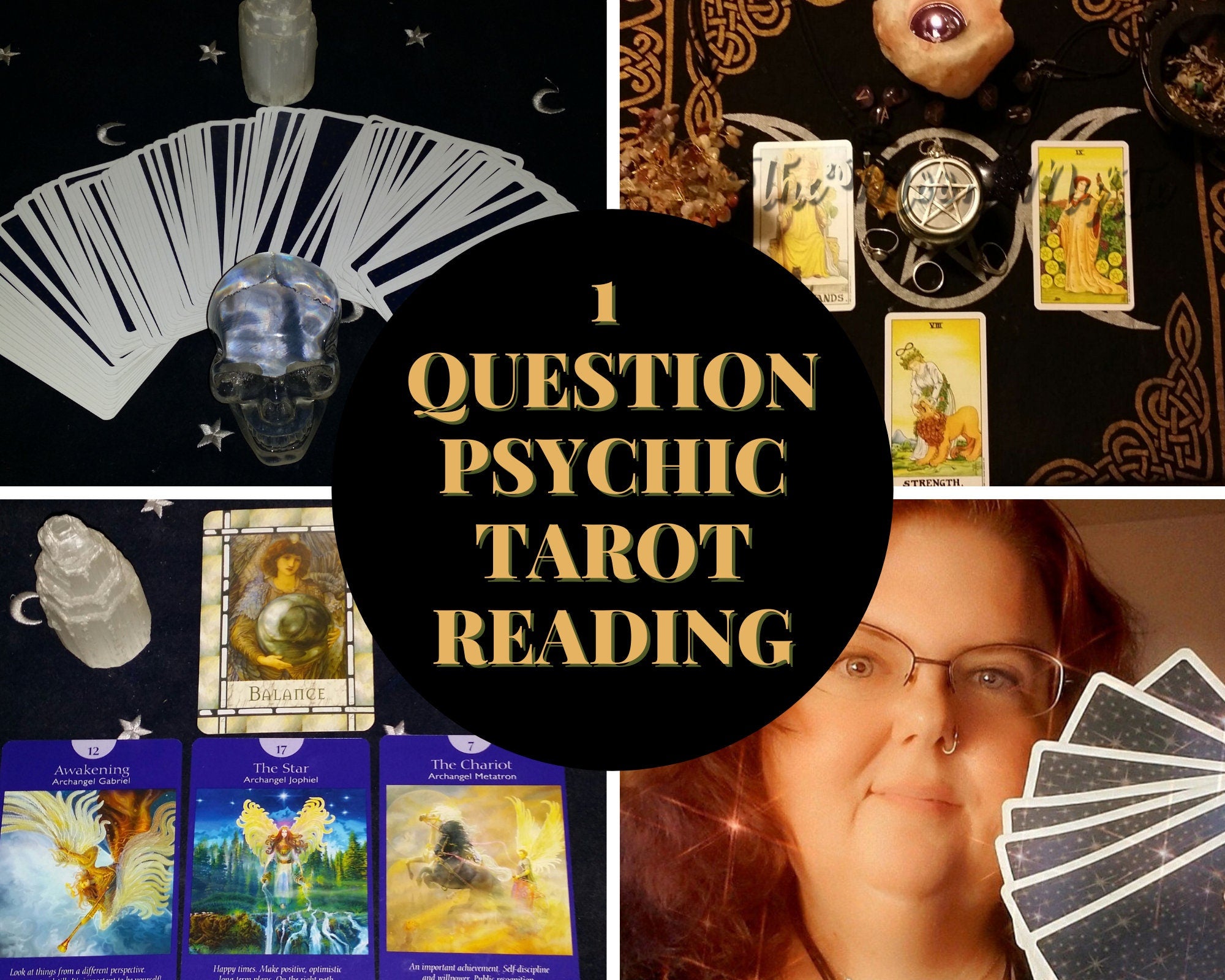 One Question Psychic Tarot Reading | Quick, Clear, Compassionate Insight Within 24 Hours